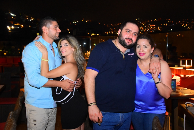 Nathaly Safy and Rabih Rahal at The View